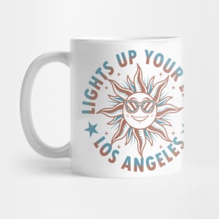 the sun vintage tattoo street Mug